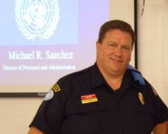 Former UN police officer pulls off two online degrees under pressure
